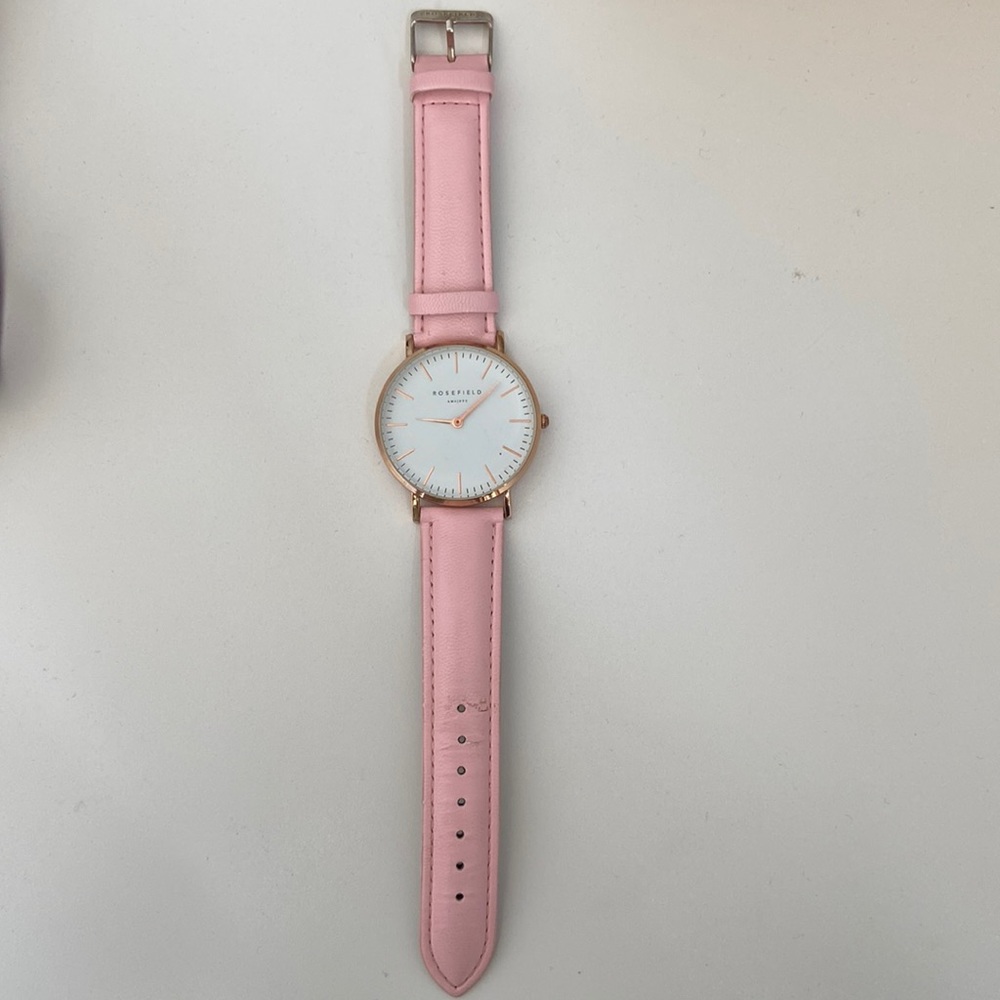 Rosefield pink watch